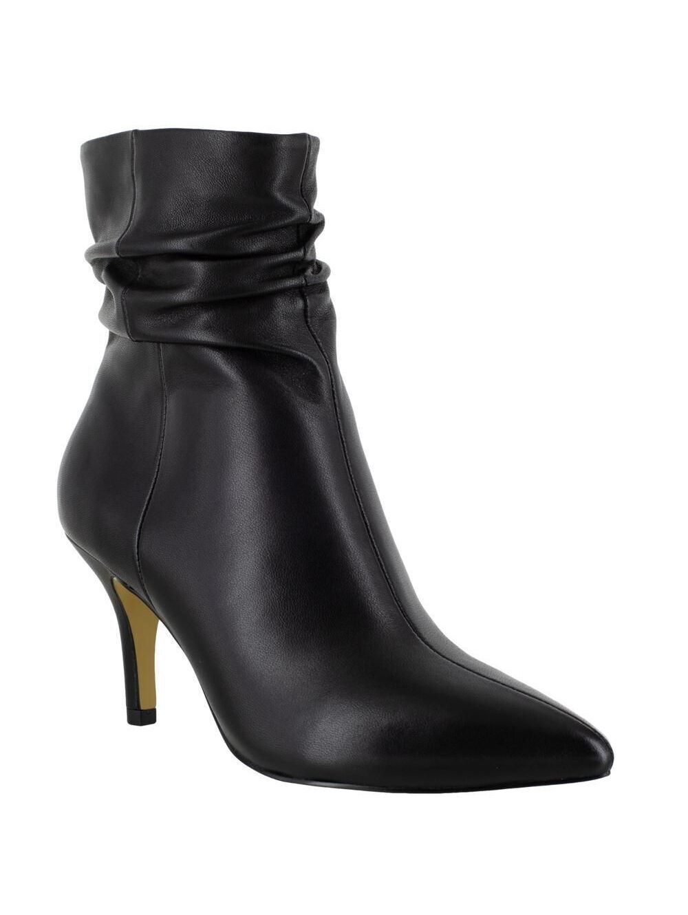Bella Vita Danielle Pointed Toe Zippered Booties i Black Sz 8